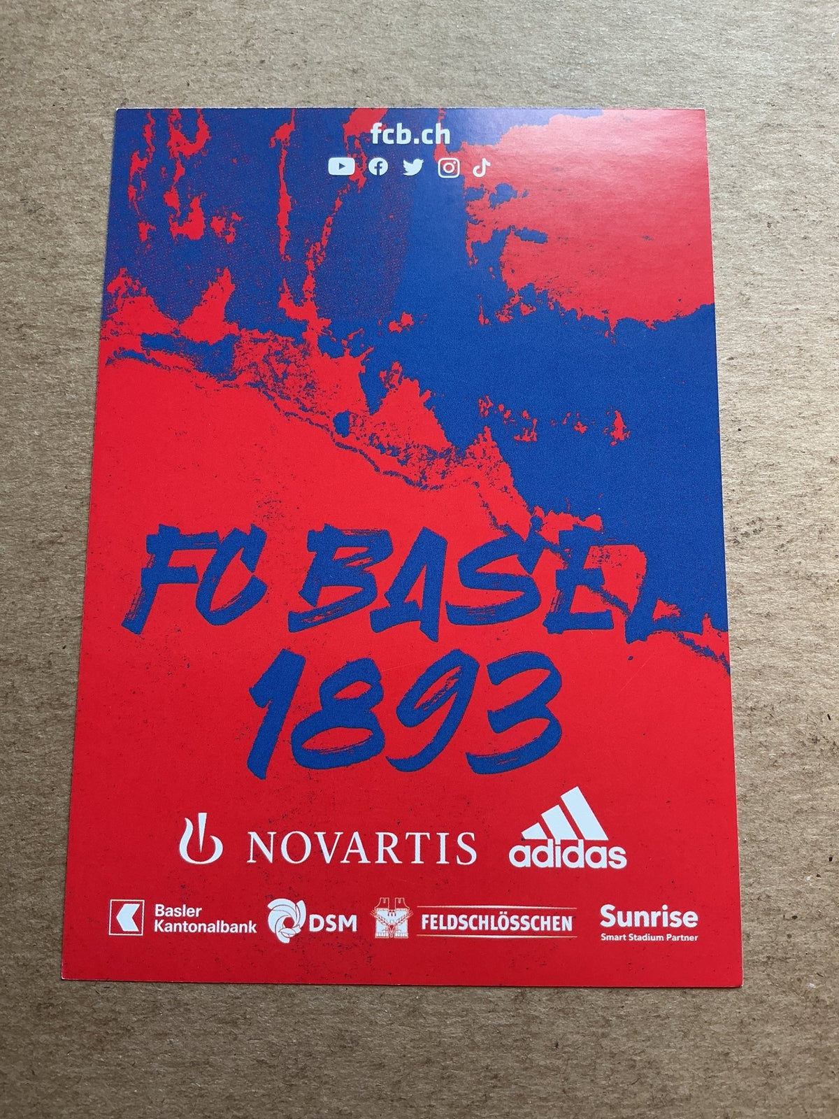 Julian von Moos, Switzerland 🇨🇭 FC Basel 2020/21 hand signed - Autographs-World