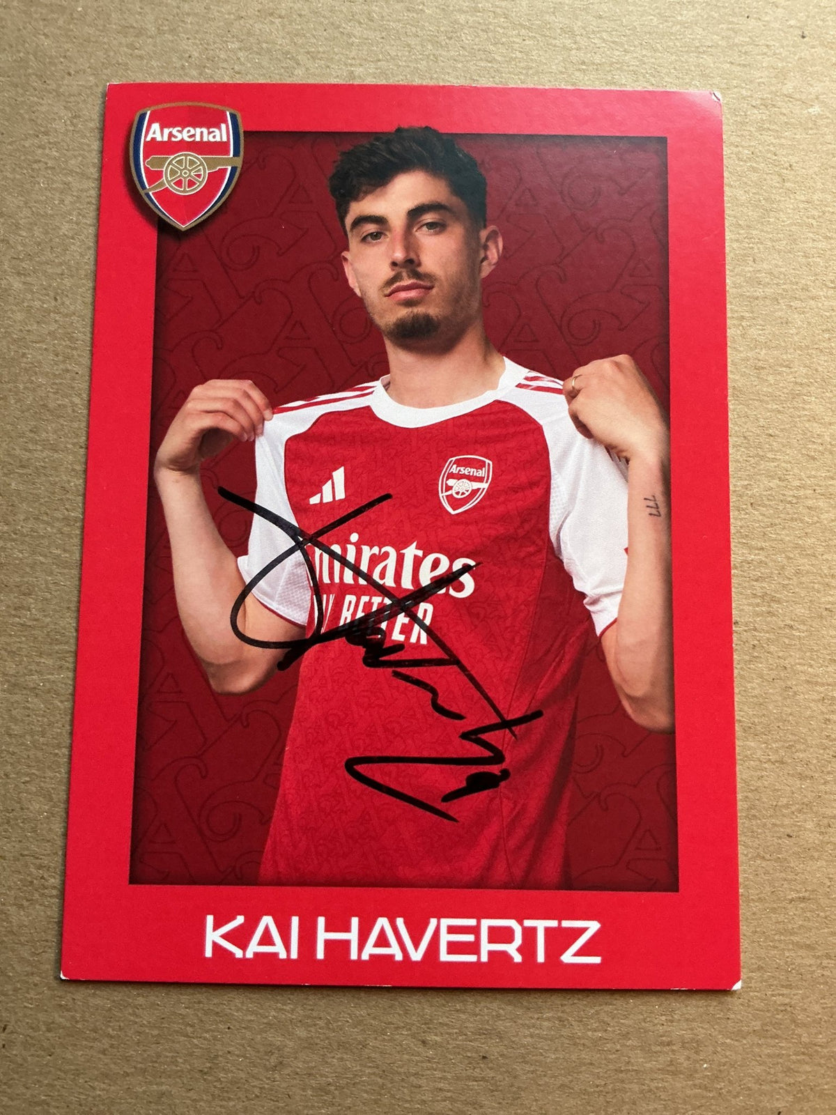 Kai Havertz, Germany 🇩🇪 Arsenal FC 2025/26 hand signed - Autographs-World
