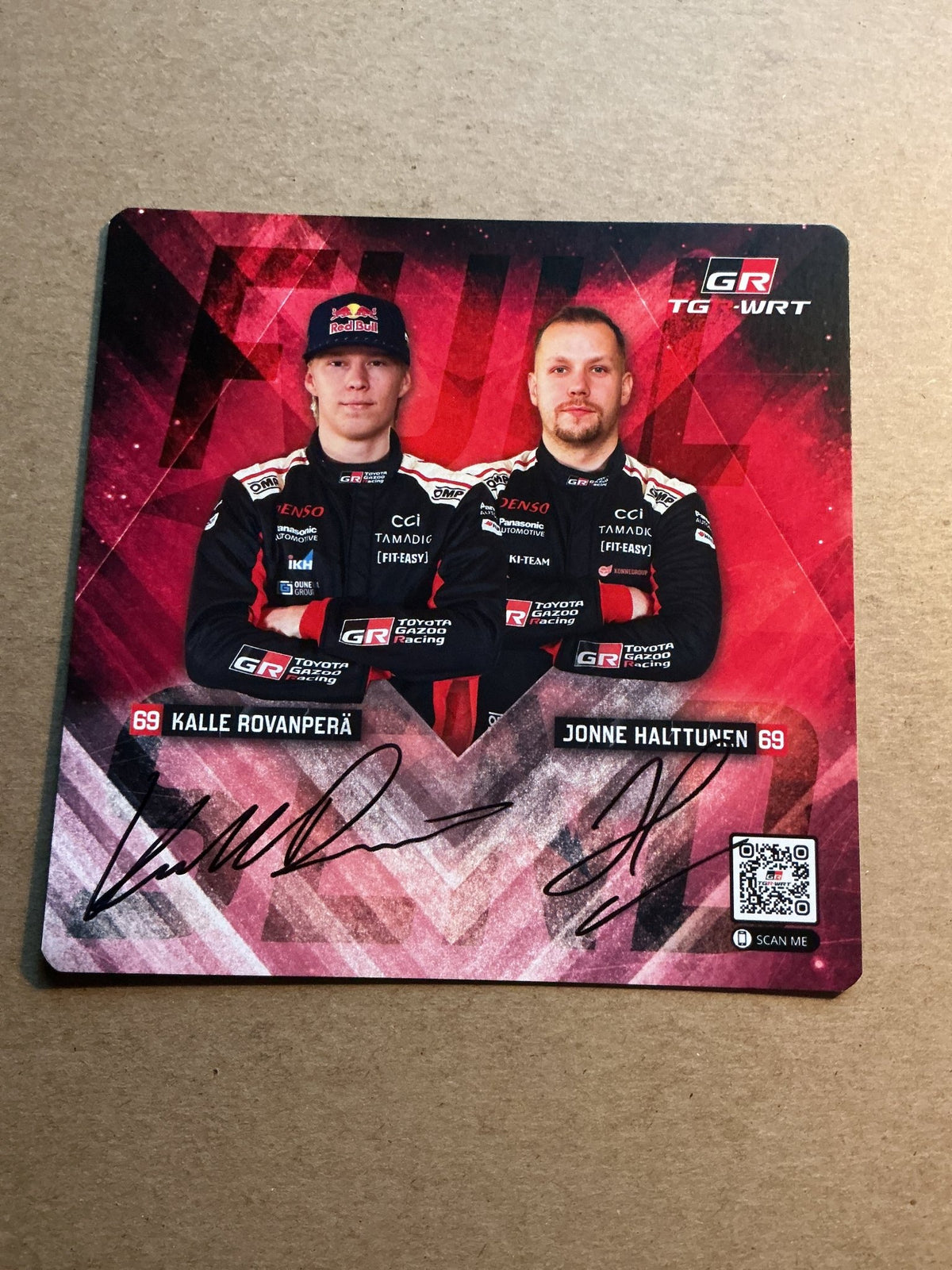 Kalle Rovanperä, Finland 🇫🇮 World Rally Championship Sports 2025 hand signed - Autographs-World