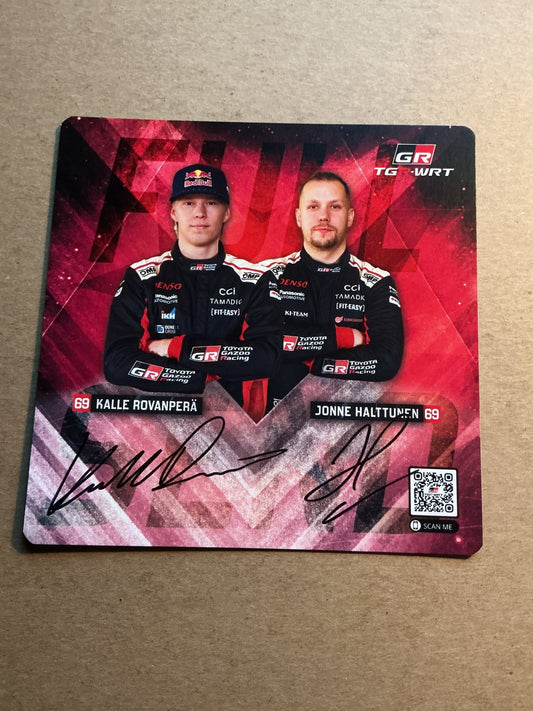 Kalle Rovanperä, Finland 🇫🇮 World Rally Championship Sports 2025 hand signed - Autographs-World