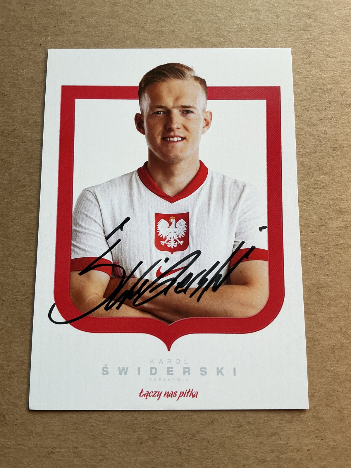 Karol Świderski, Poland 🇵🇱 UEFA Euro 2024 hand signed - Autographs-World