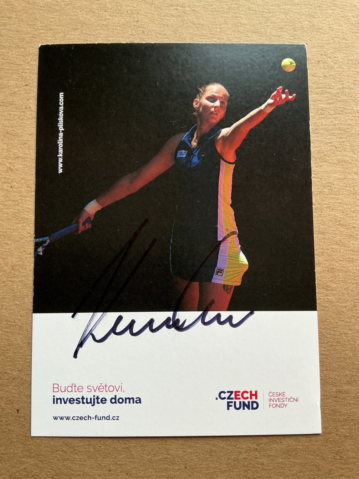 Karolína Plíšková, Czech Republic 🇨🇿 Tennis hand signed - Autographs-World