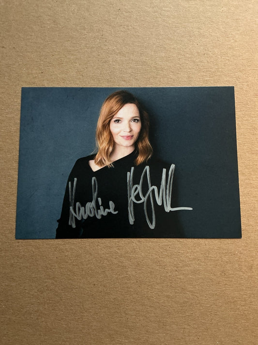 Karoline Herfurth, Germany 🇩🇪 Actress 2024 hand signed - Autographs-World