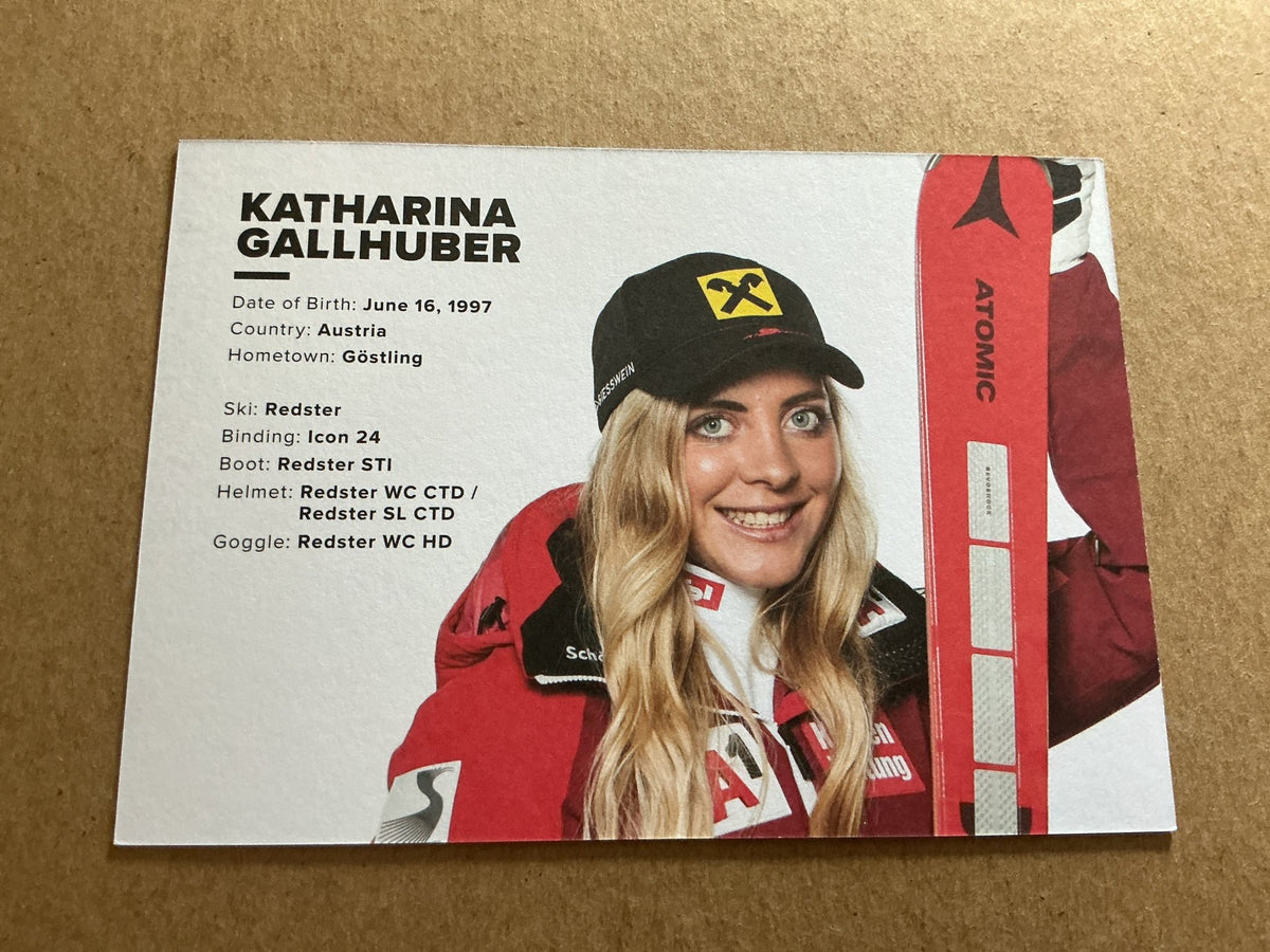 Katharina Gallhuber, Austria 🇦🇹 Alpine Winter Sports 2024/25 hand signed - Autographs-World