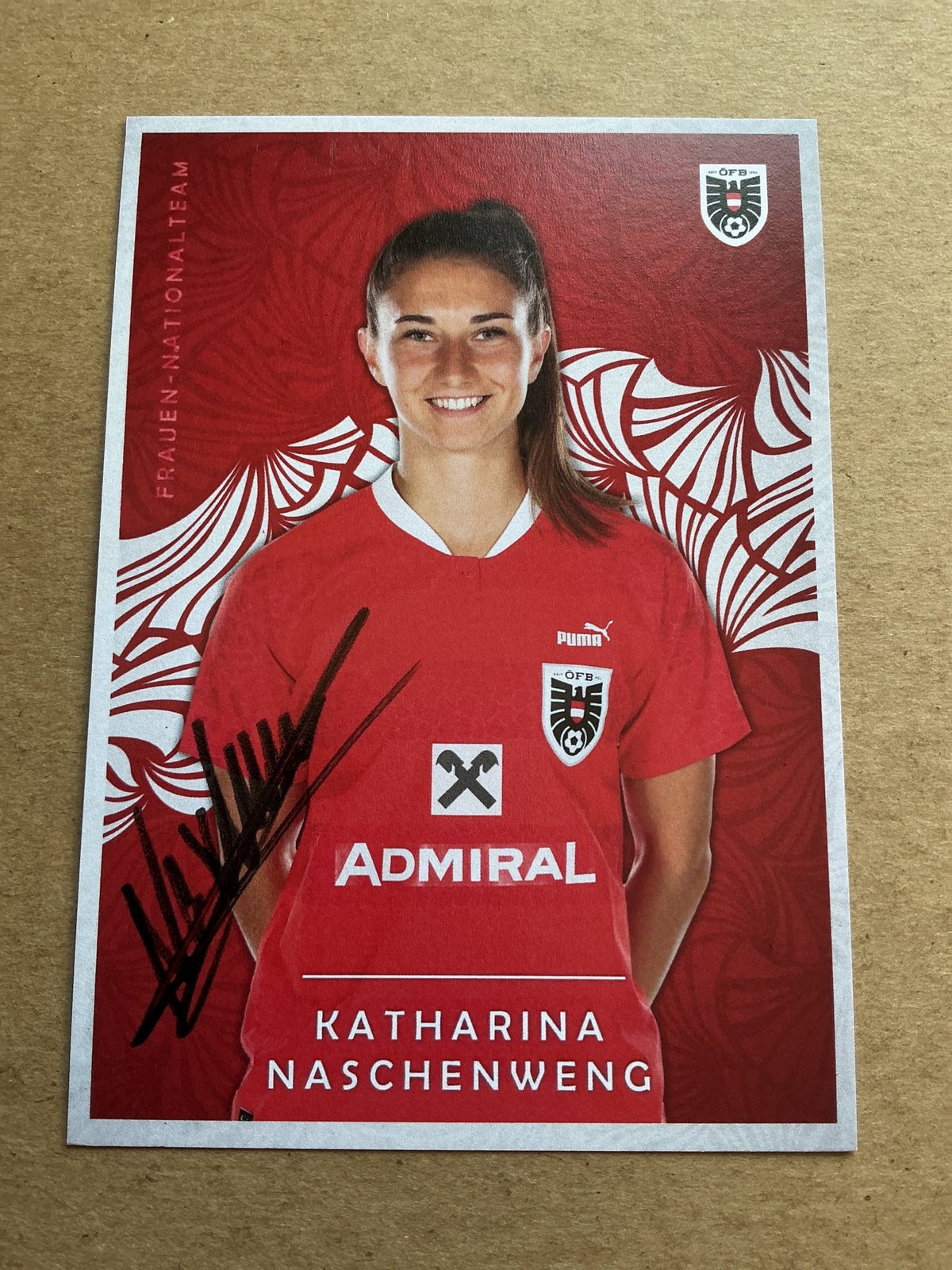 Katharina Naschenweng, Austria 🇦🇹 2024 TSG Hoffenheim hand signed - Autographs-World