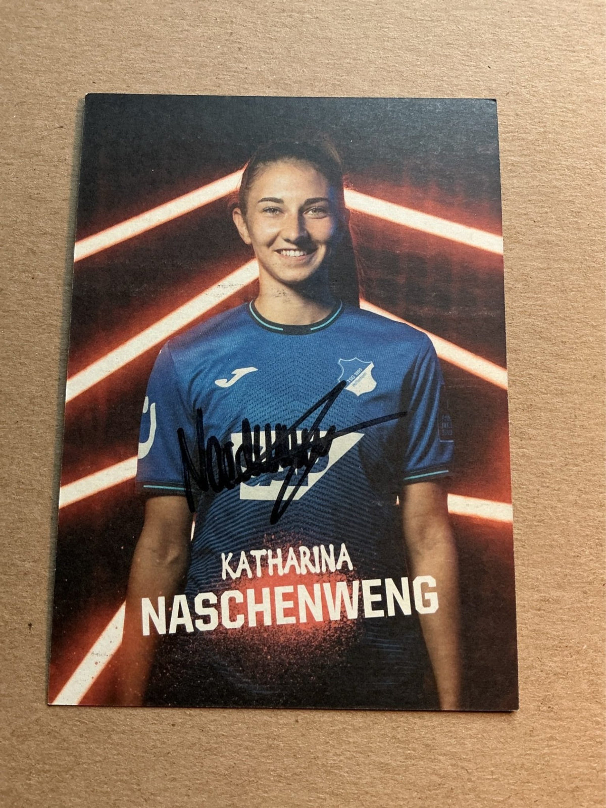 Katharina Naschenweng, Austria 🇦🇹 TSG 1899 Hoffenheim 2021/22 hand signed - Autographs-World