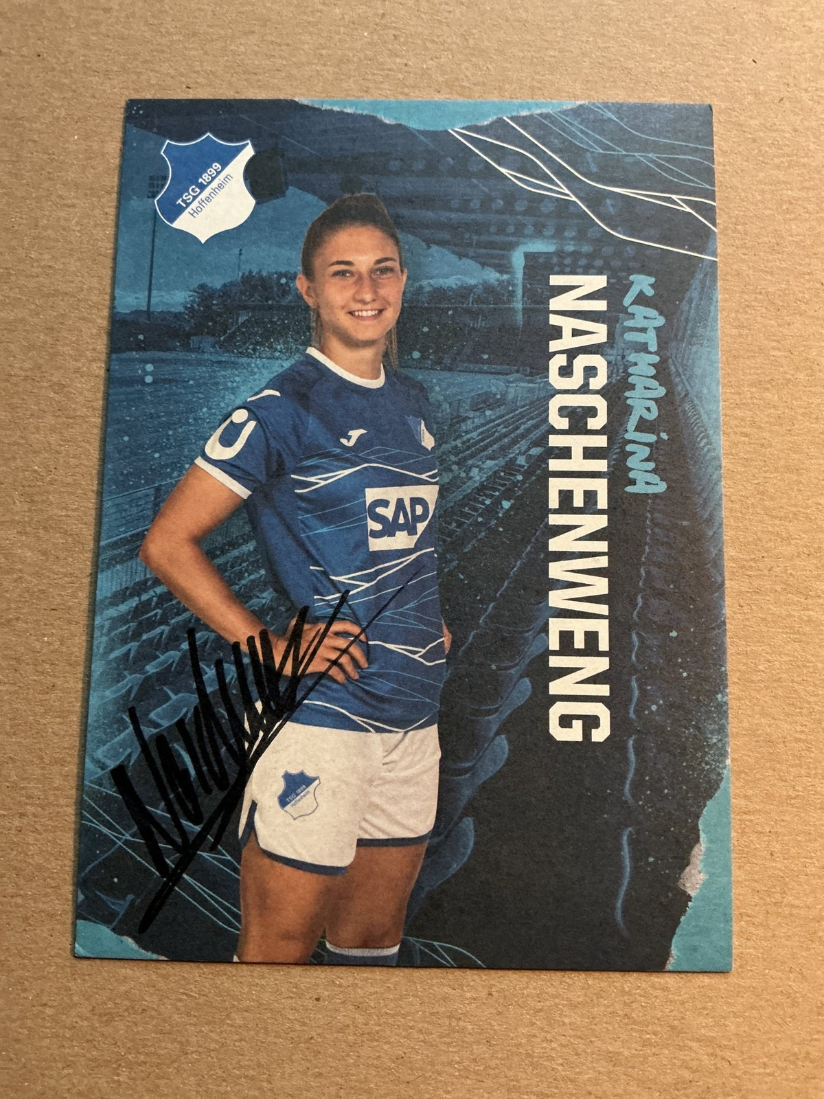 Katharina Naschenweng, Austria 🇦🇹 TSG 1899 Hoffenheim 2022/23 hand signed - Autographs-World