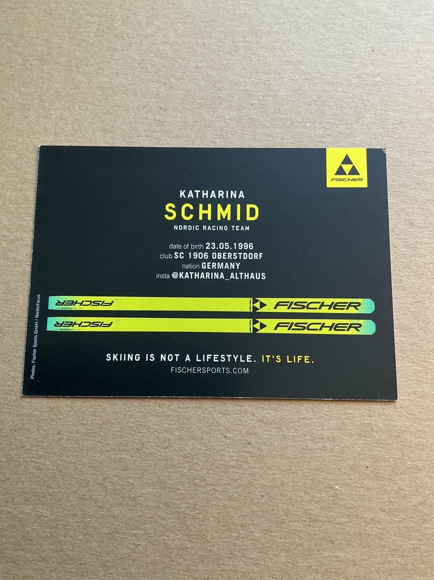 Katharina Schmid, Germany 🇩🇪 Ski Jumping Winter 2025/26 hand signed - Autographs-World