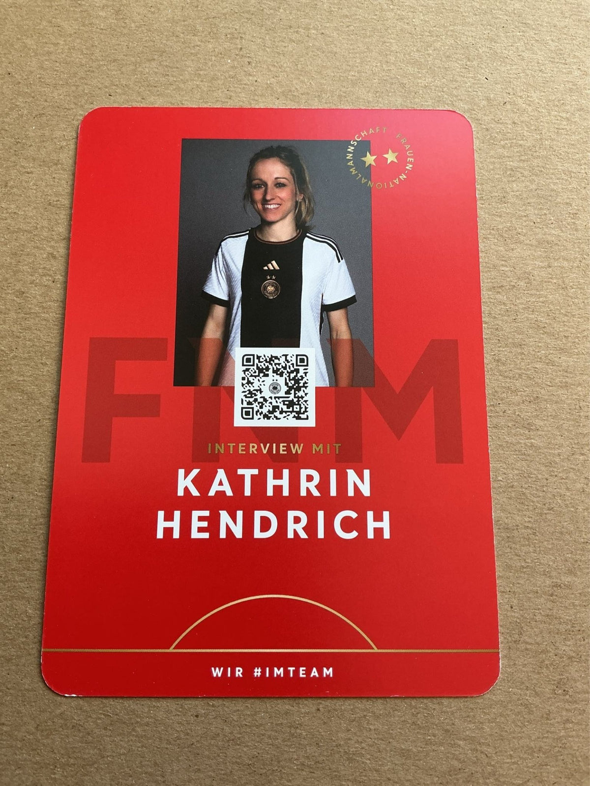 Kathrin Hendrich, Germany 🇩🇪 FIFA World Cup 2023 hand signed - Autographs-World