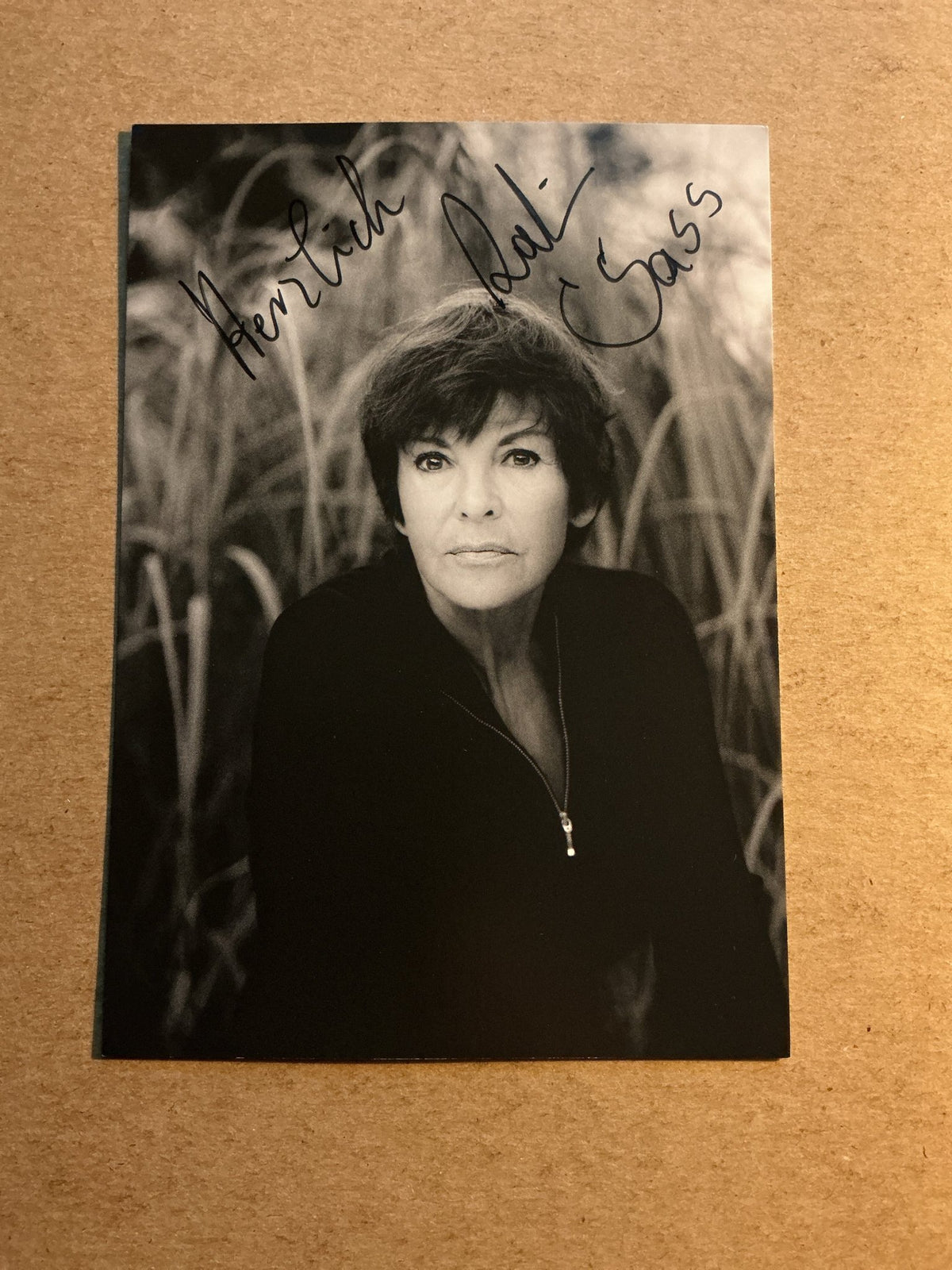 Katrin Sass, Germany 🇩🇪 Actress 2025 hand signed - Autographs-World