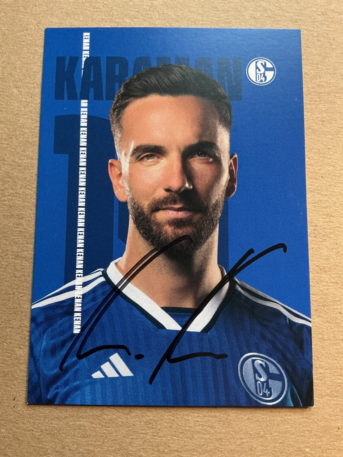 Kenan Karaman, Türkiye 🇹🇷 FC Schalke 04 2023/24 hand signed - Autographs-World