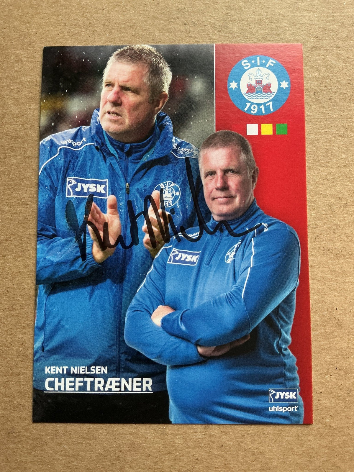 Kent Nielsen, Denmark 🇩🇰 Silkeborg IF 2022/23 hand signed - Autographs-World