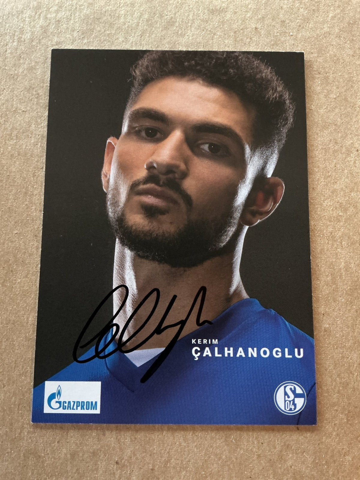 Kerim Çalhanoglu, Germany 🇩🇪 FC Schalke 04 2021/22 hand signed - Autographs-World
