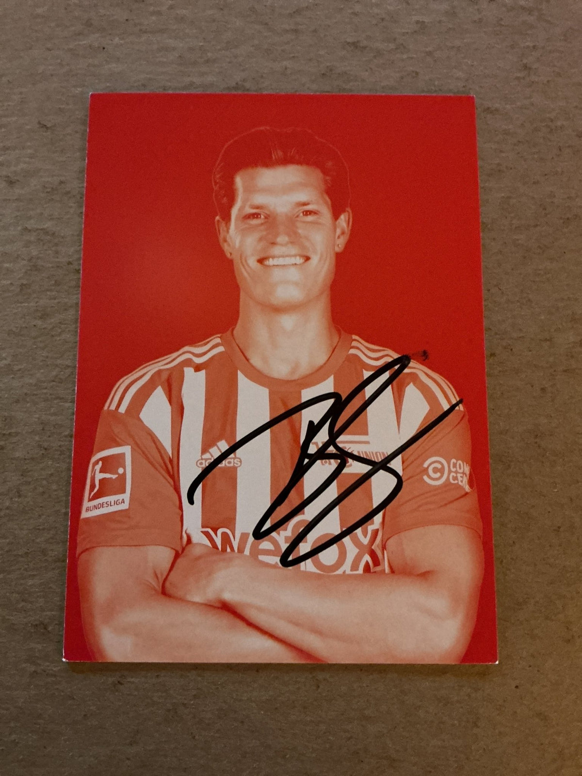Kevin Behrens, Germany 🇩🇪 1.FC Union Berlin 2022/23 hand signed - Autographs-World