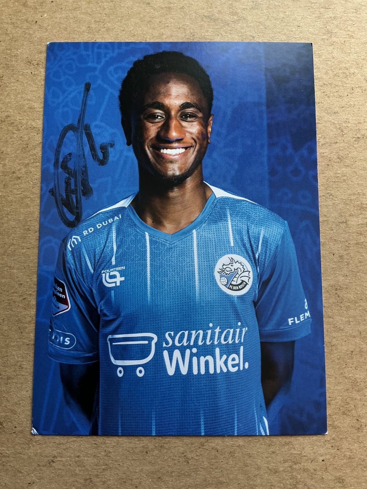 Kevin Felida, Curaçao 🇨🇼 FC Den Bosch 2025/26 hand signed - Autographs-World