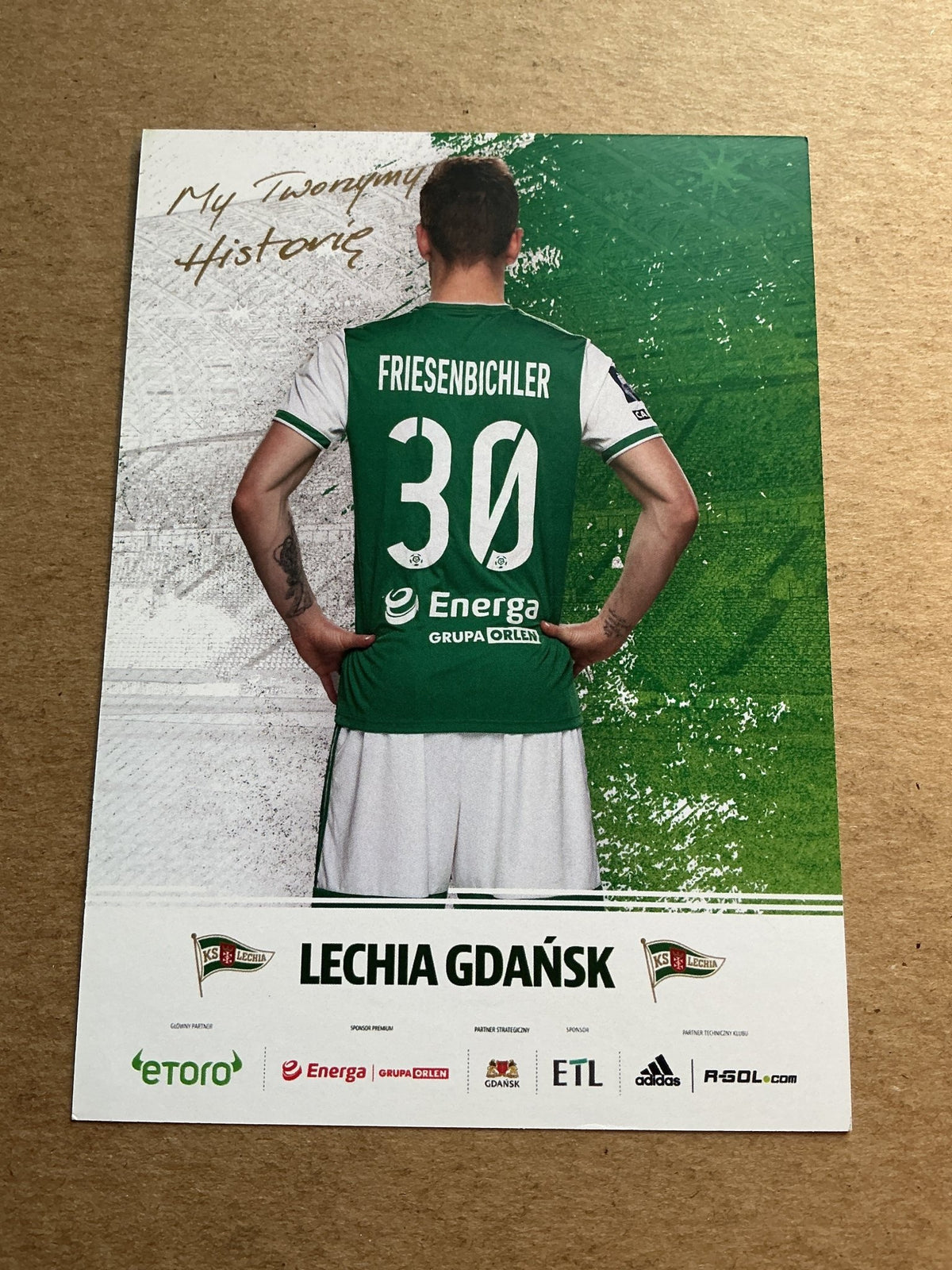 Kevin Friesenbichler, Austria 🇦🇹 Lechia Gdansk 2022/23 hand signed - Autographs-World