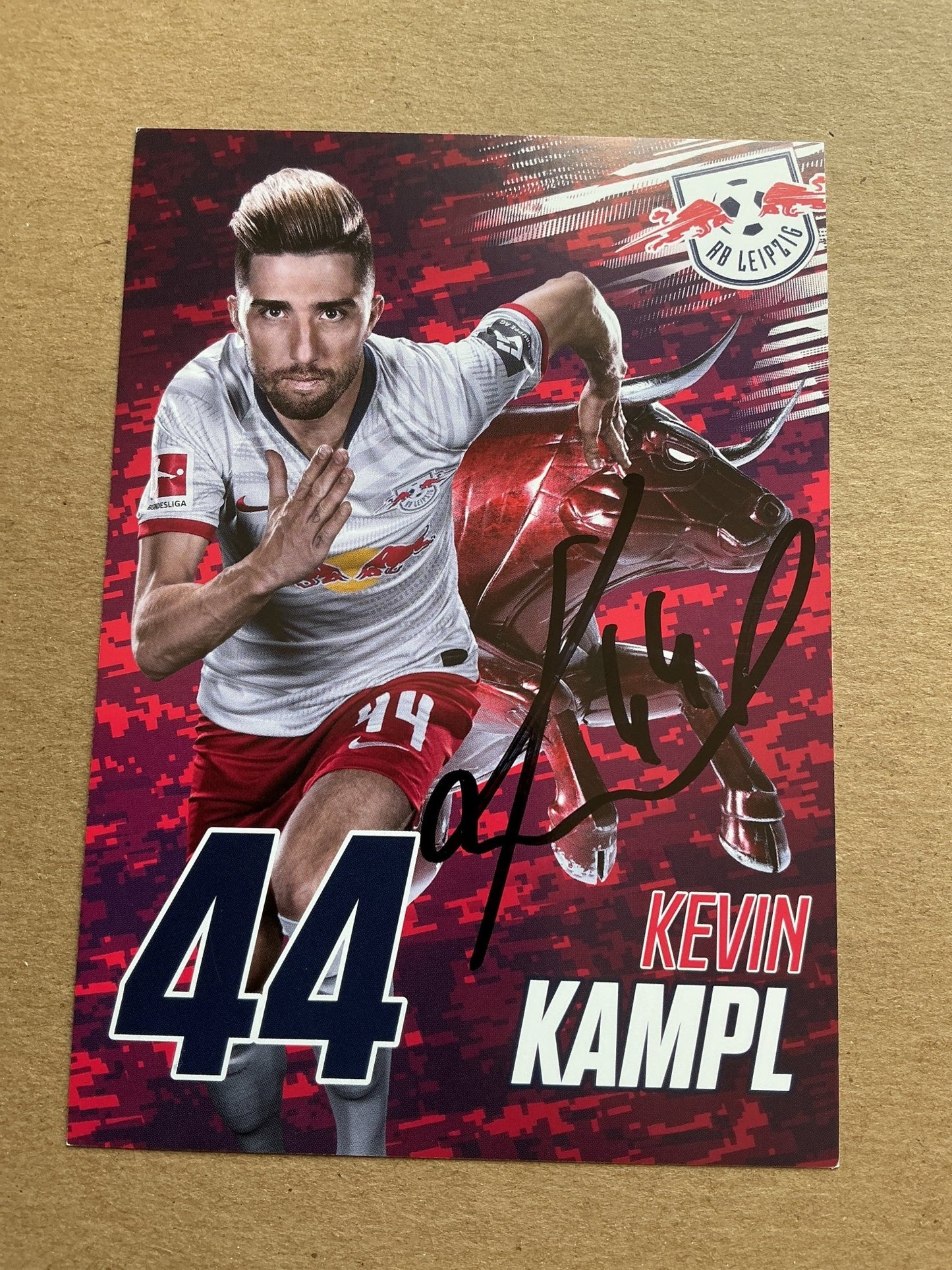 Kevin Kampl, Slovenia 🇸🇮 RB Leipzig 2019/20 hand signed - Autographs-World