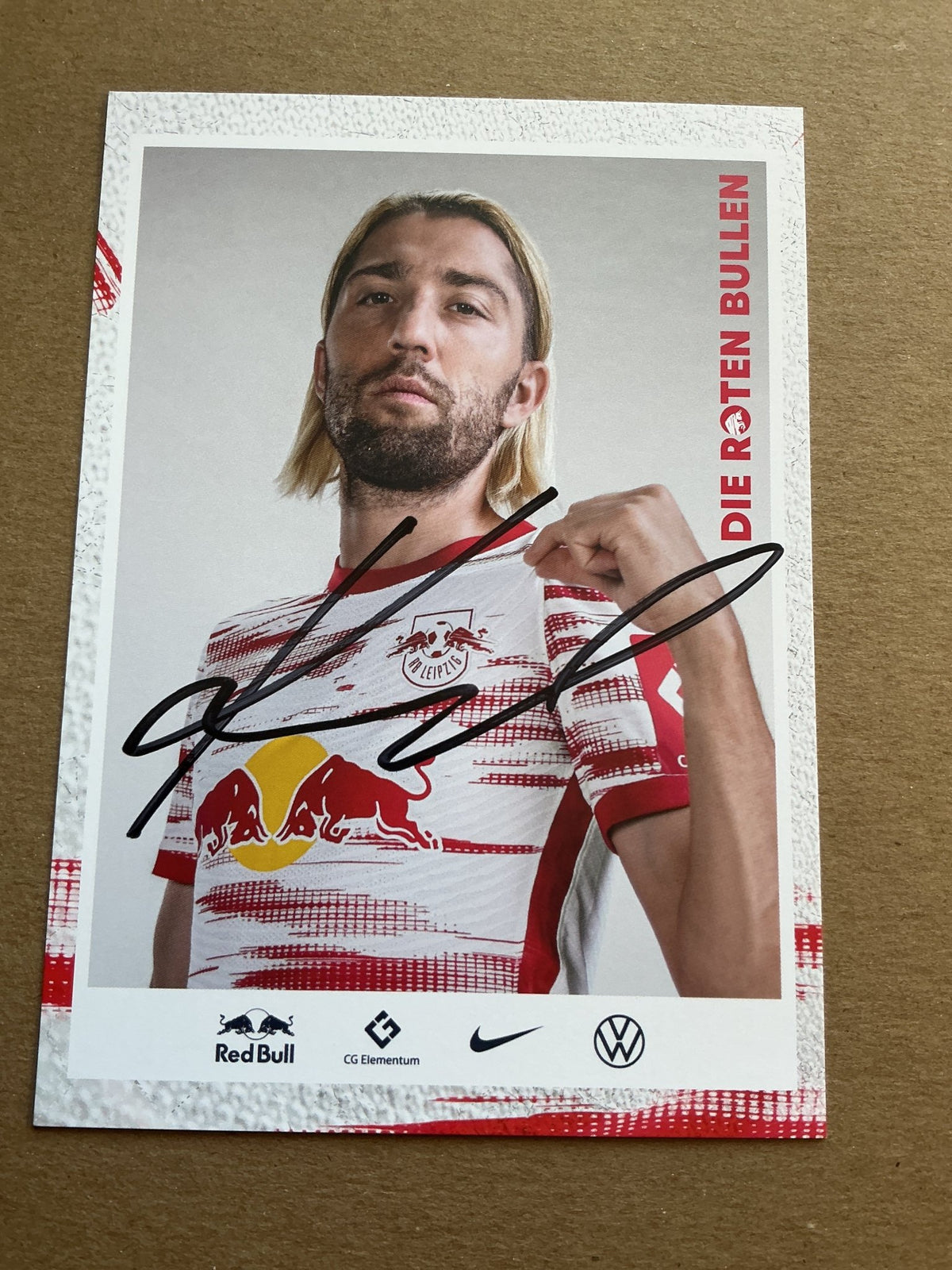 Kevin Kampl, Slovenia 🇸🇮 RB Leipzig 2021/22 hand signed - Autographs-World