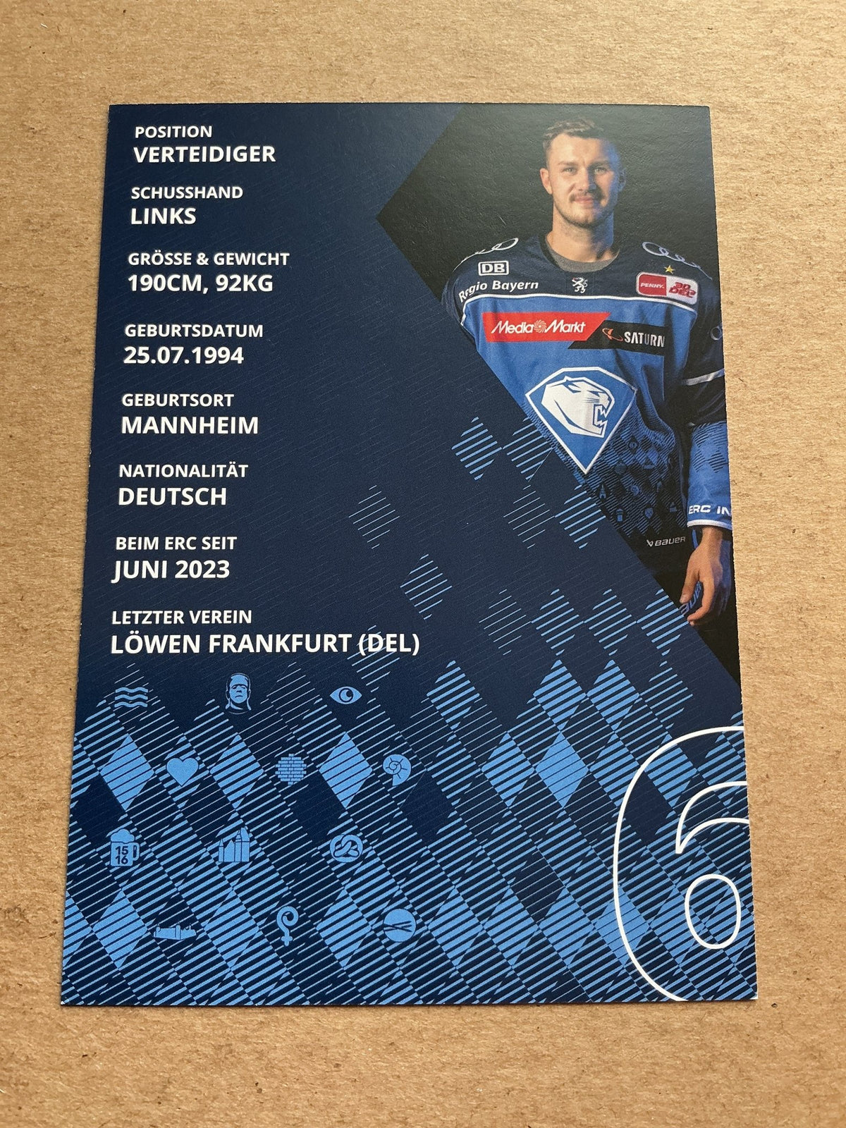 Kevin Maginot, Germany 🇩🇪 ERC Ingolstadt 2023/24 hand signed - Autographs-World