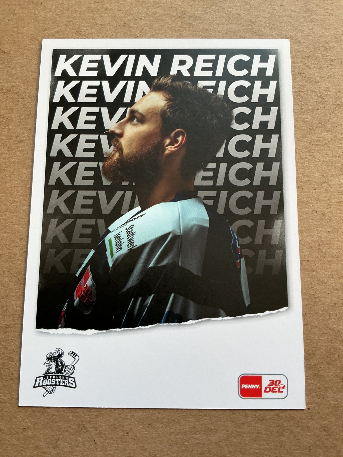 Kevin Reich, Germany 🇩🇪 Iserlohn Roosters 2023/24 hand signed - Autographs-World