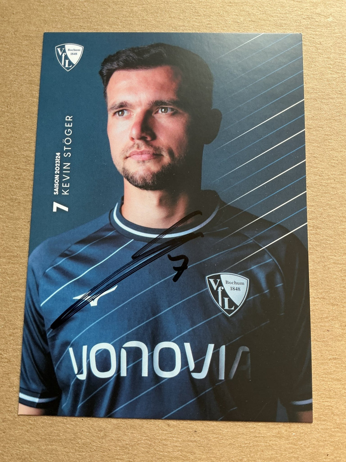 Kevin Stöger, Austria 🇦🇹 VfL Bochum 2023/24 hand signed - Autographs-World