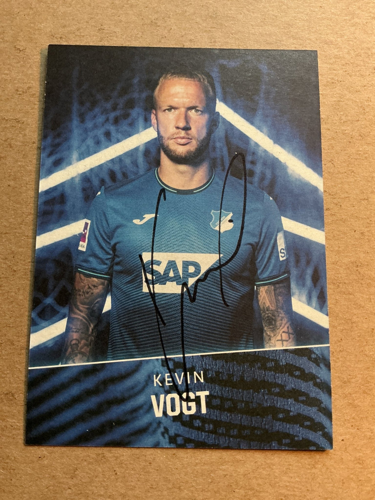 Kevin Vogt, Germany 🇩🇪 TSG 1899 Hoffenheim 2021/22 hand signed - Autographs-World