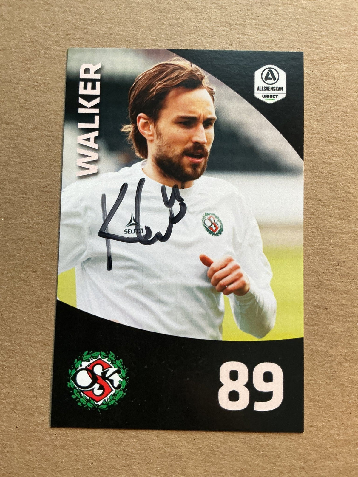 Kevin Walker, Sweden 🇸🇪 Örebro SK 2021/22 hand signed - Autographs-World