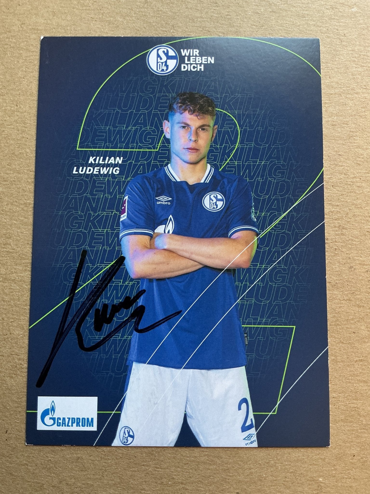 Kilian Ludewig, Germany 🇩🇪 FC Schalke 04 2020/21 hand signed - Autographs-World
