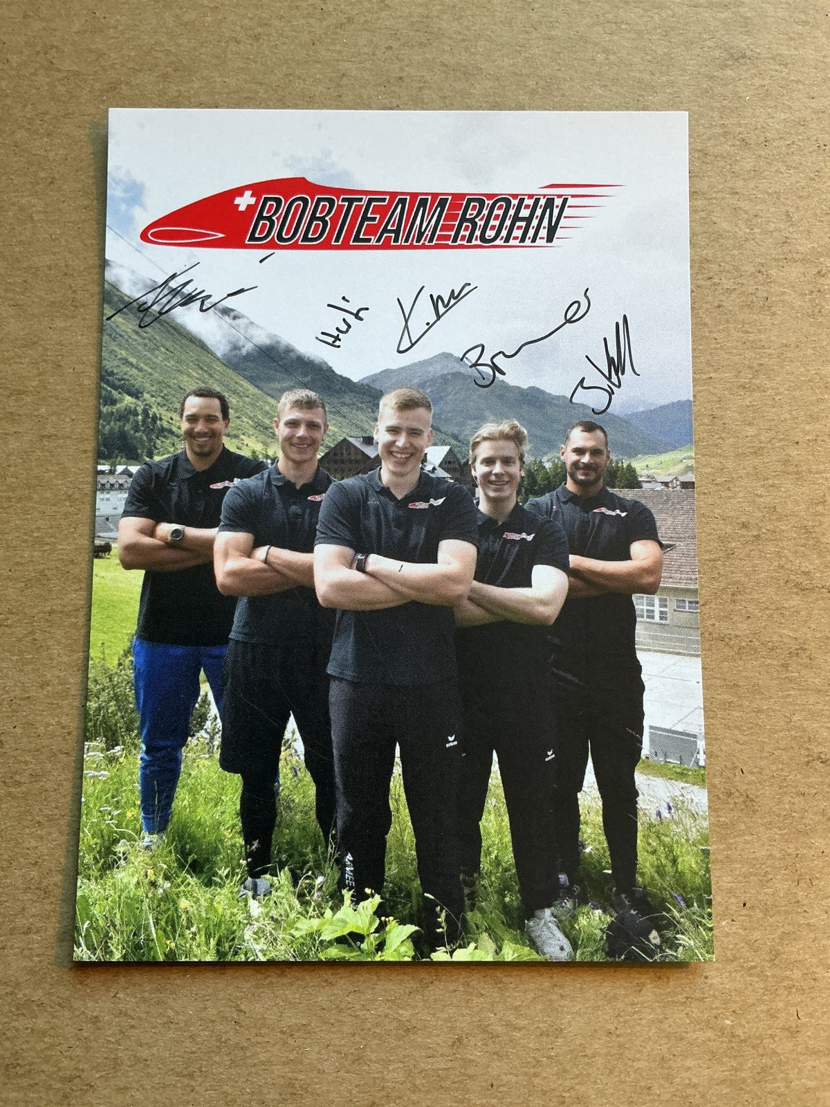 Kilian Rohn, Switzerland 🇨🇭 Bobsleigh Winter 2025/26 hand signed - Autographs-World