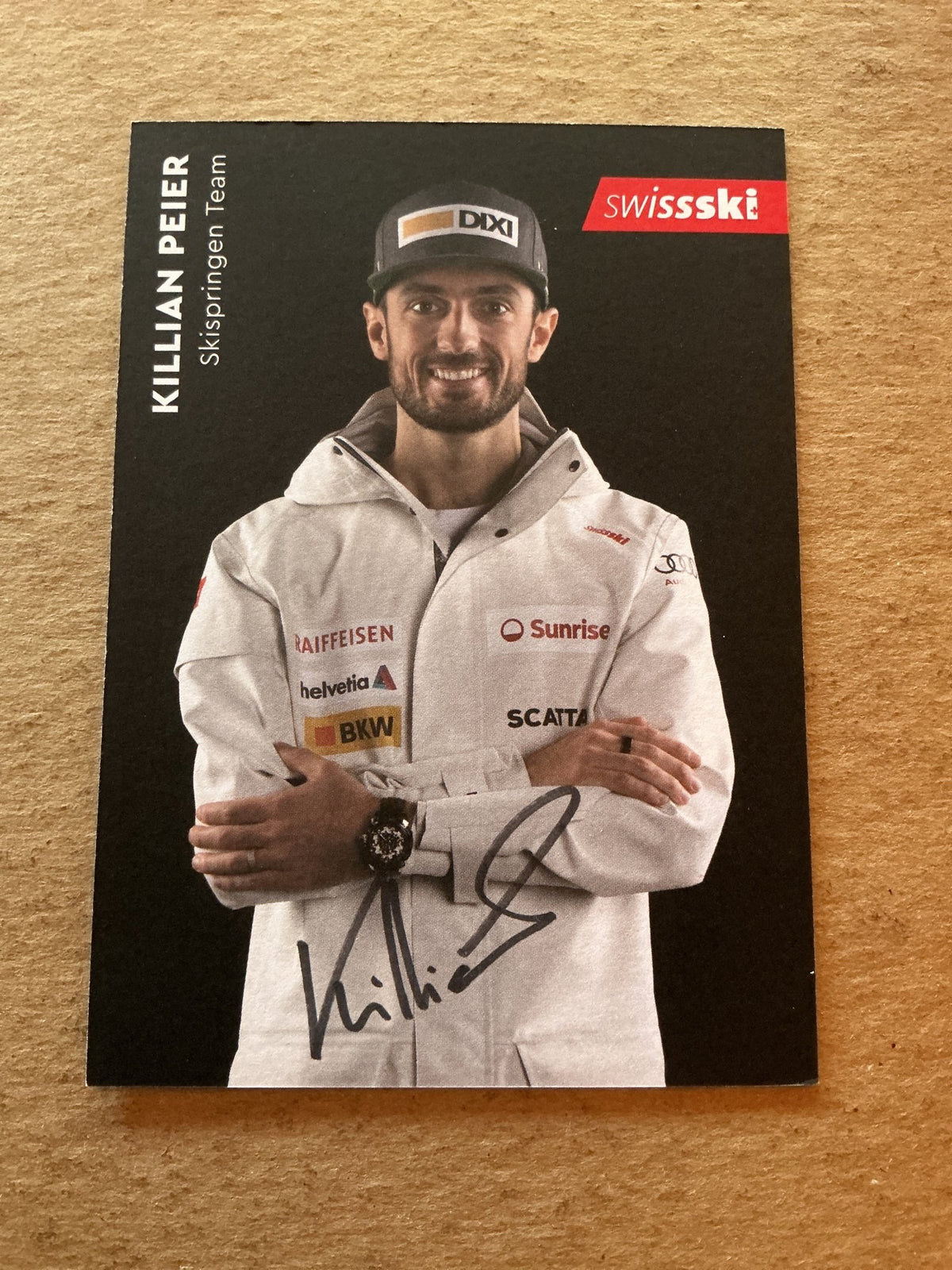 Killian Peier, Switzerland 🇨🇭 Ski Jumping 2023/24 hand signed - Autographs-World