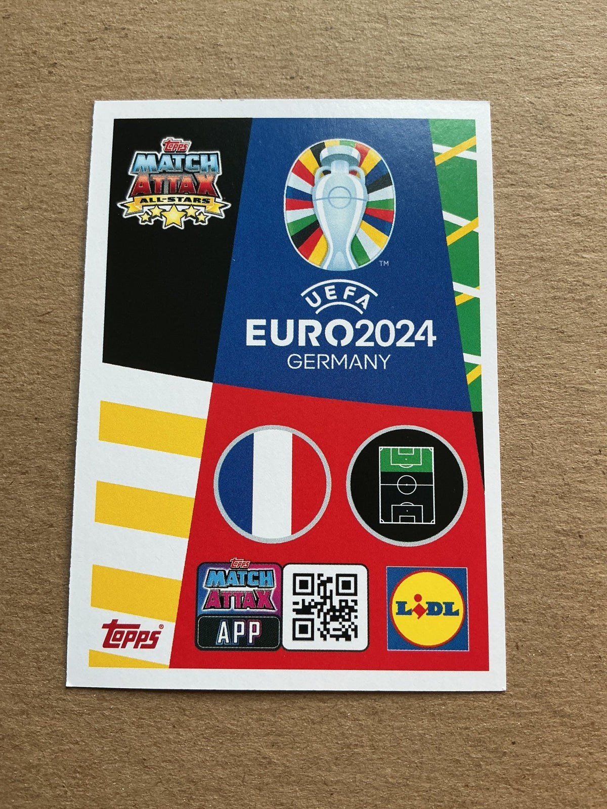 Kingsley Coman, France 🇫🇷 UEFA Euro 2024 Topps hand signed - Autographs-World