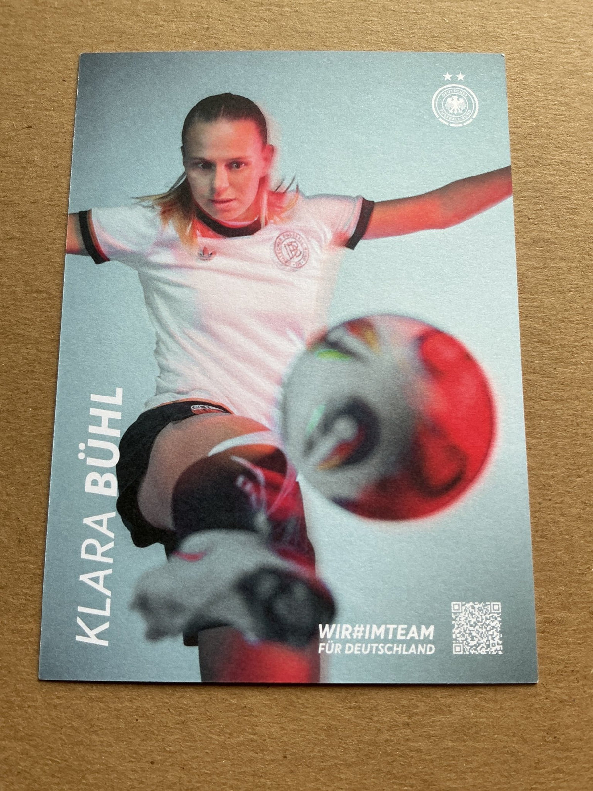Klara Bühl, Germany 🇩🇪 Women’s Euro Cup 2025 hand signed - Autographs-World