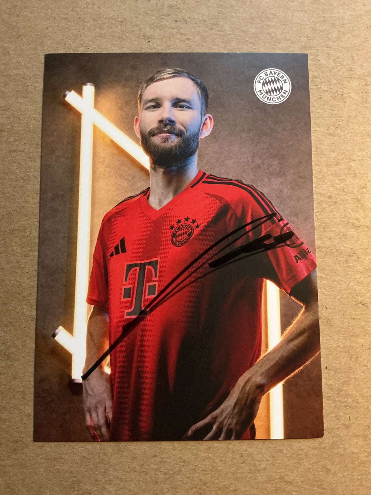 Konrad Laimer, Austria 🇦🇹 FC Bayern München 2024/25 hand signed - Autographs-World
