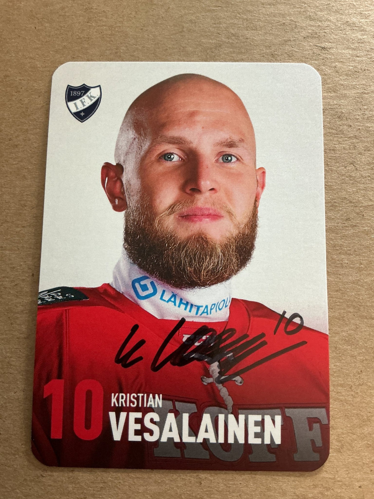 Kristian Vesalainen, Finland 🇫🇮 HIFK Hockey 2024/25 hand signed - Autographs-World