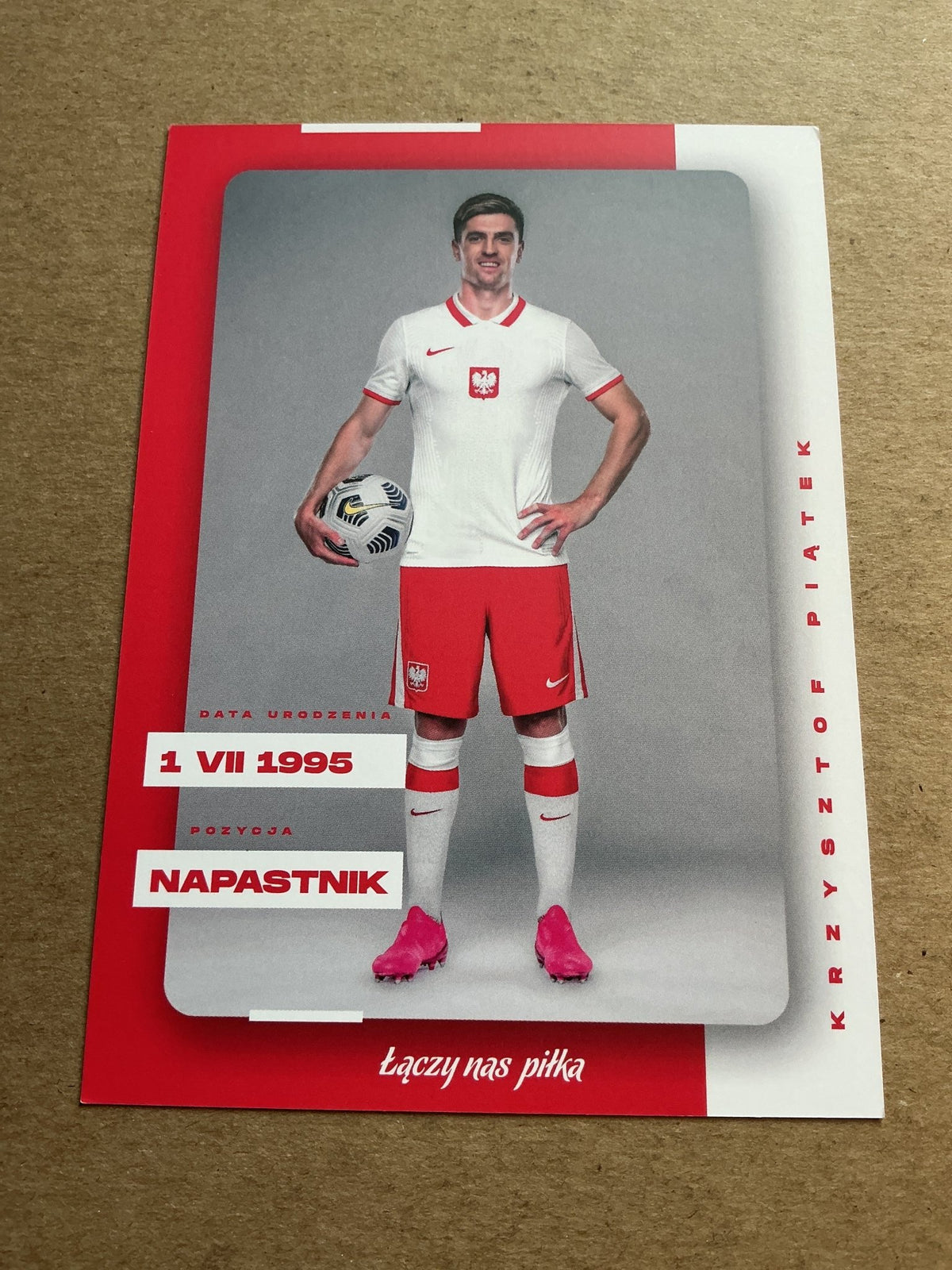 Krzysztof Piatek, Poland 🇵🇱 UEFA Euro Cup 2020 hand signed - Autographs-World