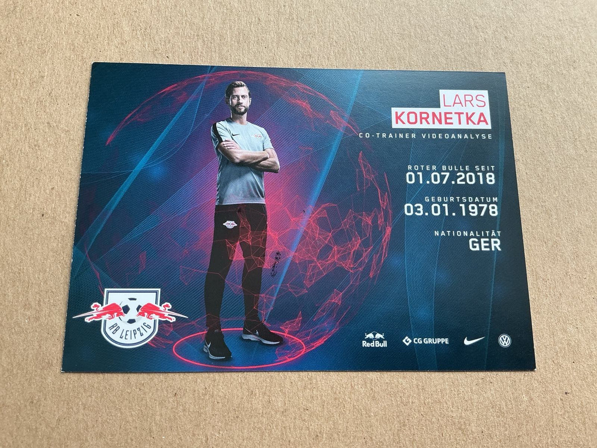 Lars Kornetka, Germany 🇩🇪 RB Leipzig 2018/19 hand signed - Autographs-World