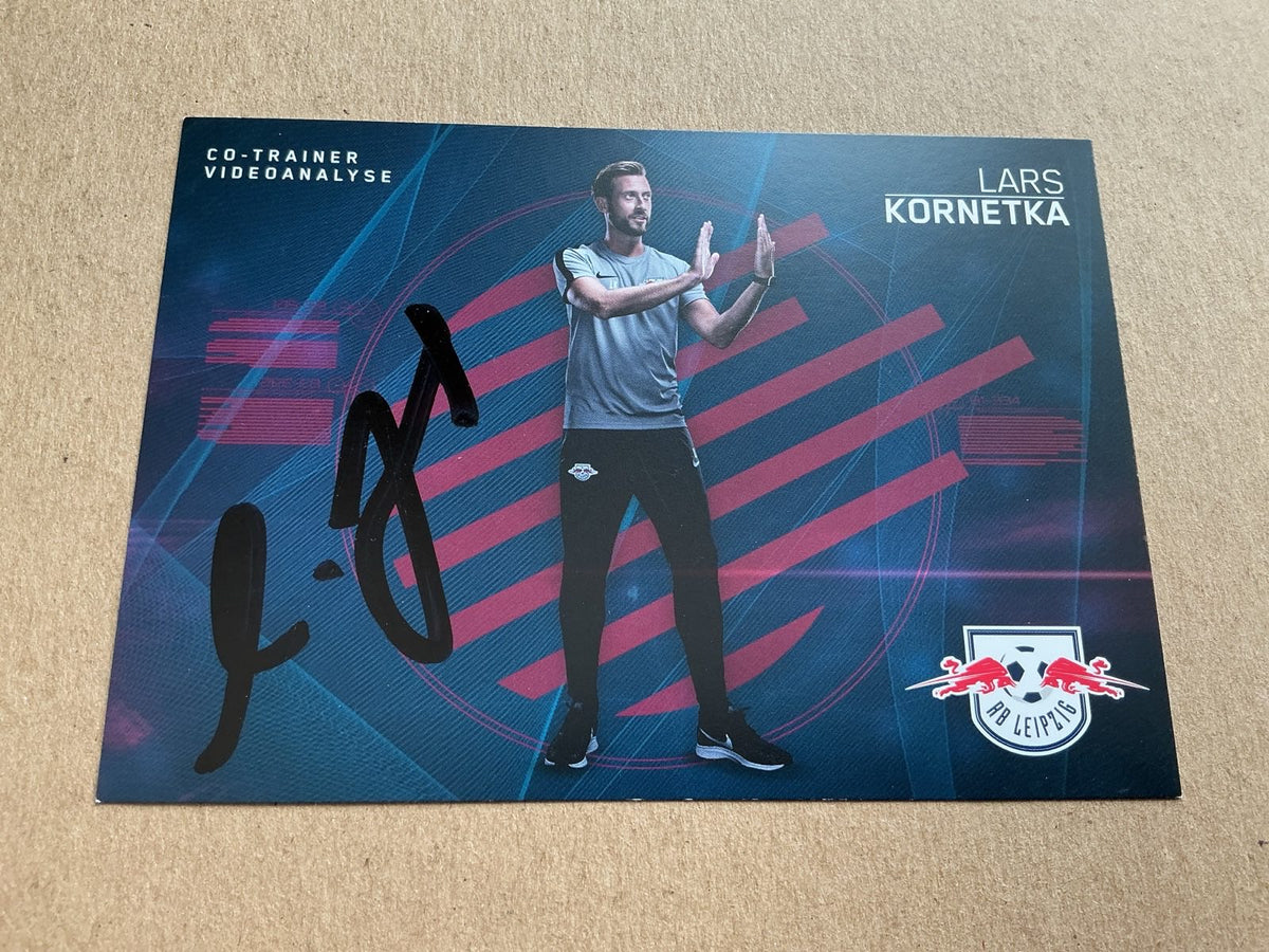 Lars Kornetka, Germany 🇩🇪 RB Leipzig 2018/19 hand signed - Autographs-World