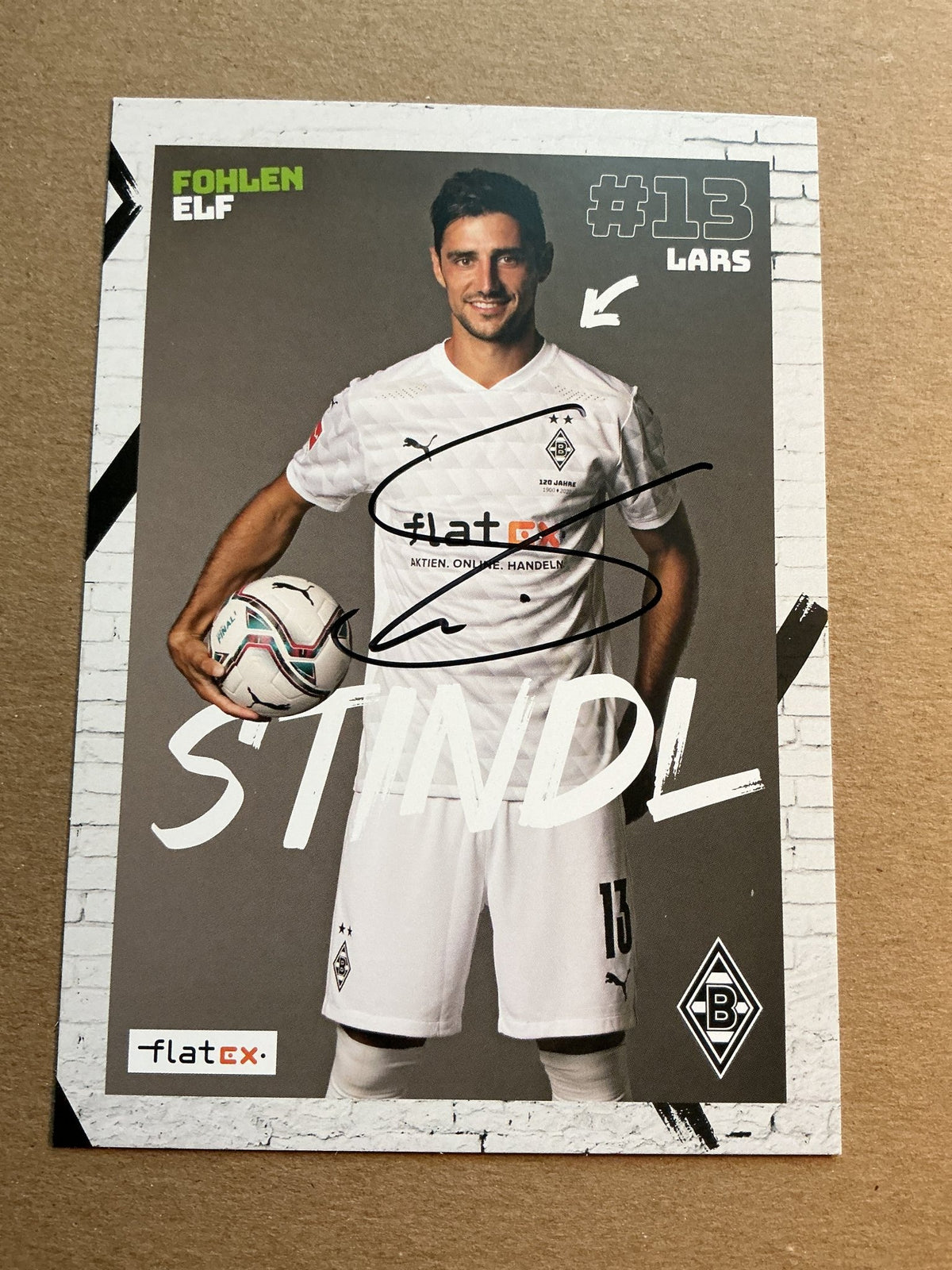 Lars Stindl, Germany 🇩🇪 Borussia Mönchengladbach 2020/21 hand signed - Autographs-World