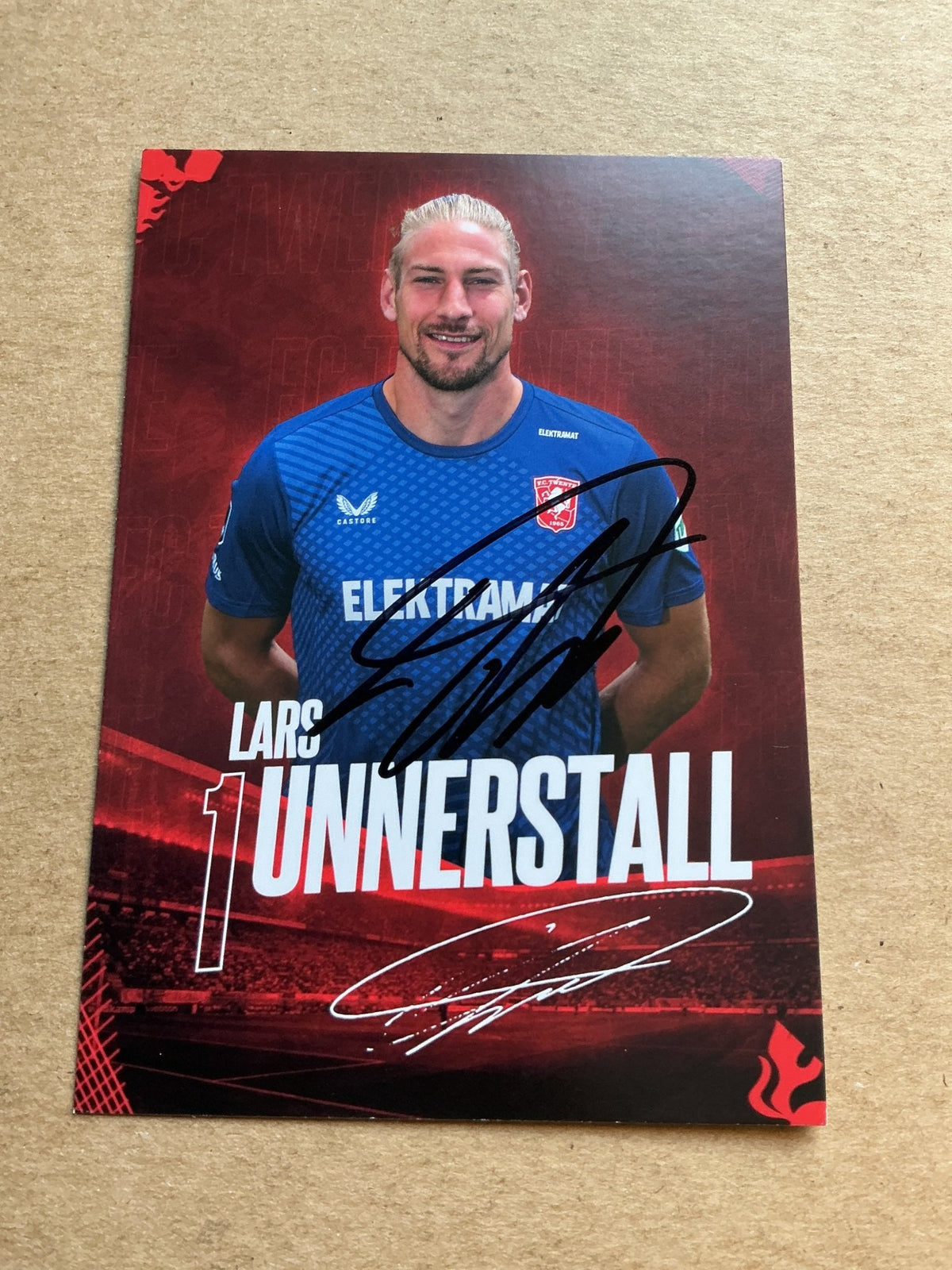Lars Unnerstall, Germany 🇩🇪 FC Twente Enschede 2023/24 hand signed - Autographs-World
