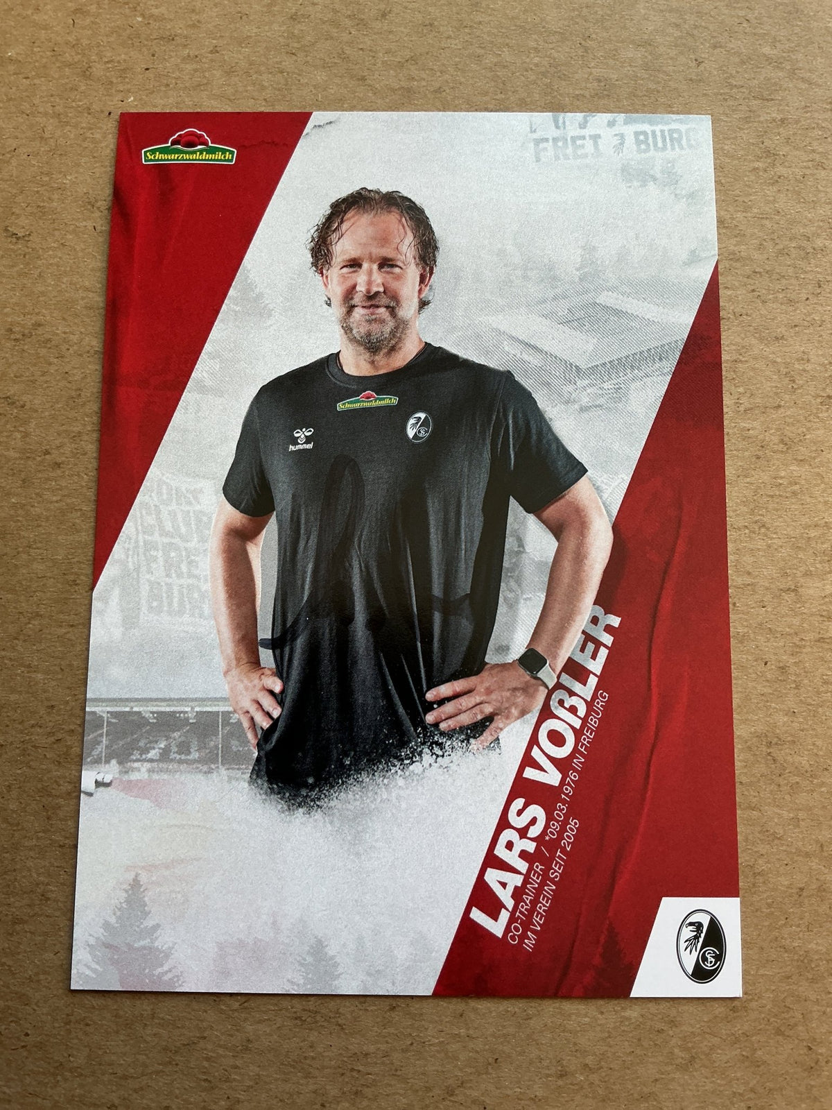 Lars Voßler, Germany 🇩🇪 SC Freiburg 2020/21 hand signed - Autographs-World