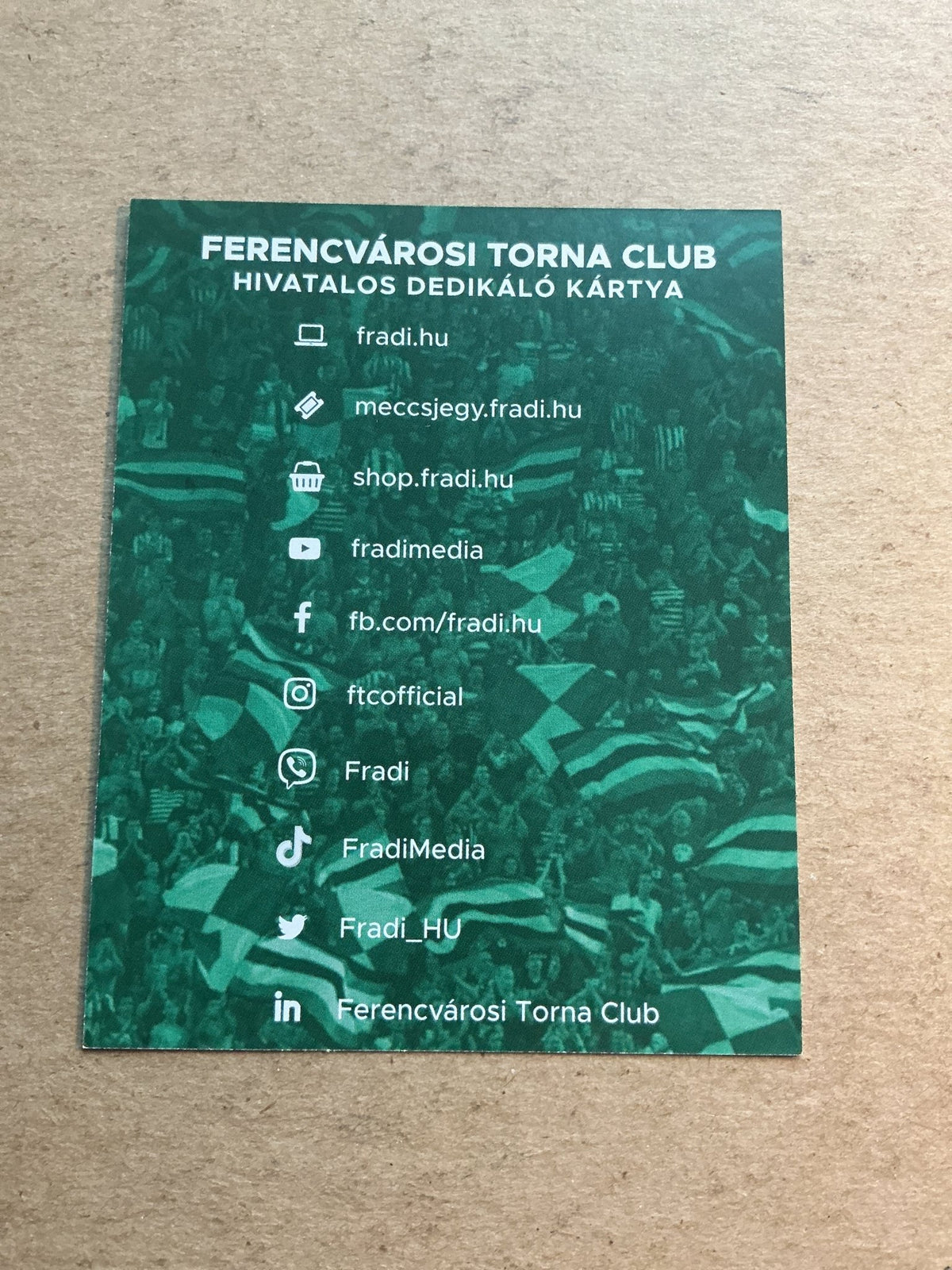 Lasha Dvali, Georgia 🇬🇪 Ferencvaros TC 2021/22 hand signed - Autographs-World