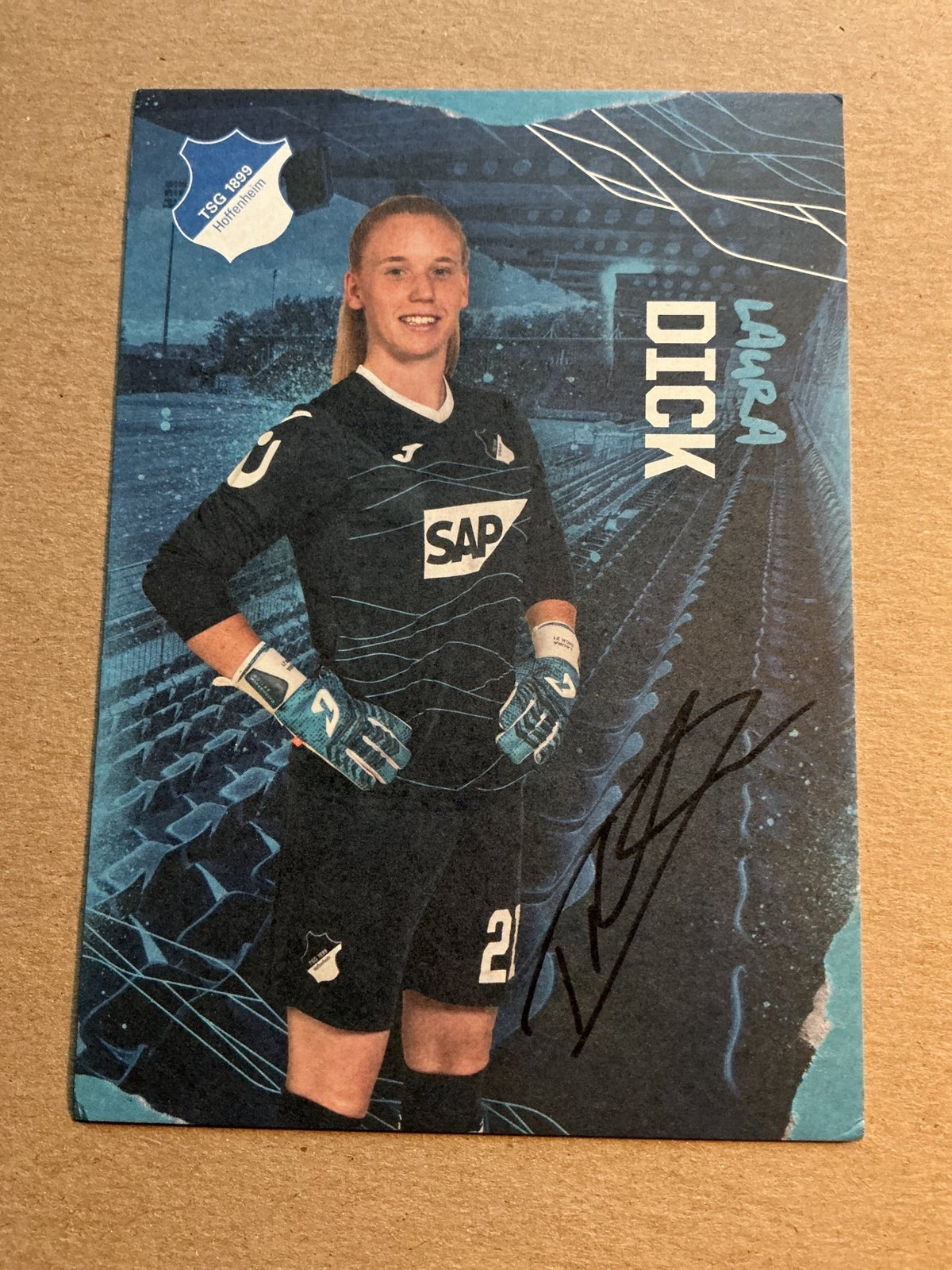 Laura Dick, Germany 🇩🇪 TSG 1899 Hoffenheim 2022/23 hand signed - Autographs-World
