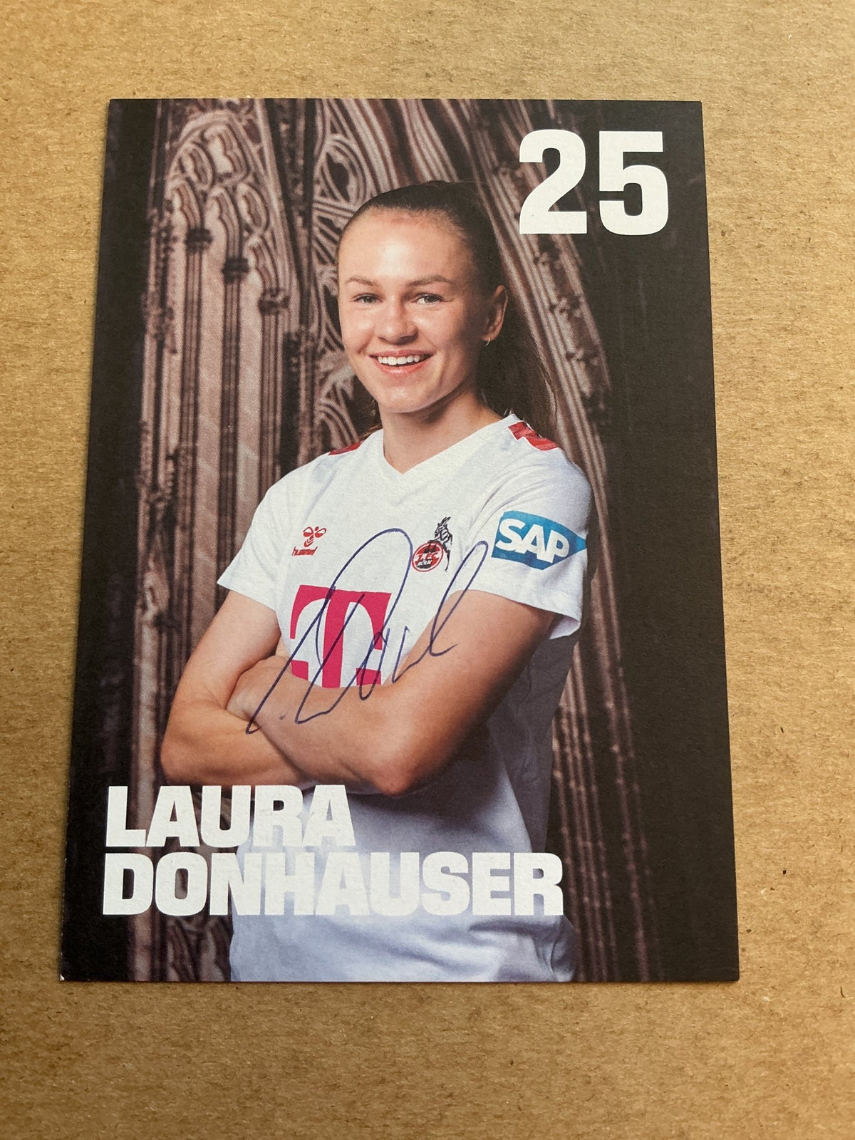 Laura Donhauser, Germany 🇩🇪 1.FC Köln 2023/24 hand signed - Autographs-World