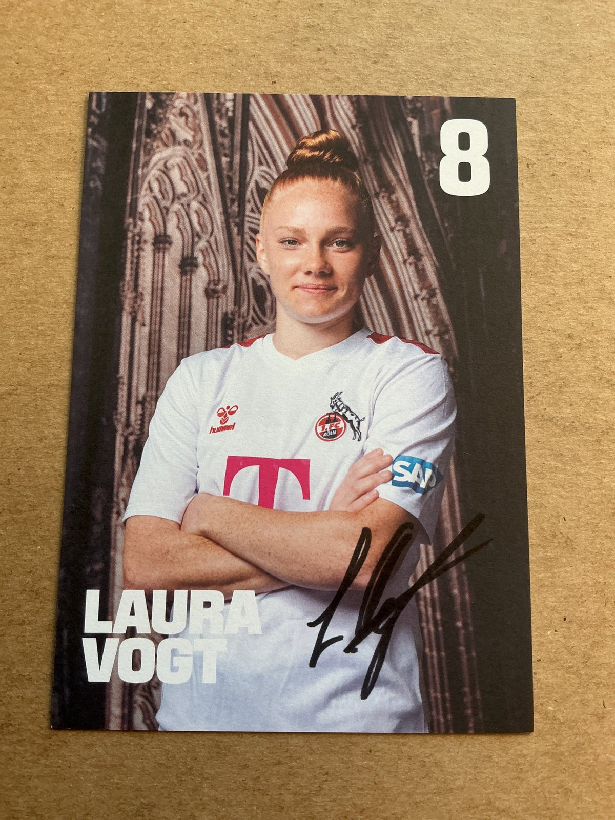 Laura Vogt, Germany 🇩🇪 1.FC Köln 2023/24 hand signed - Autographs-World