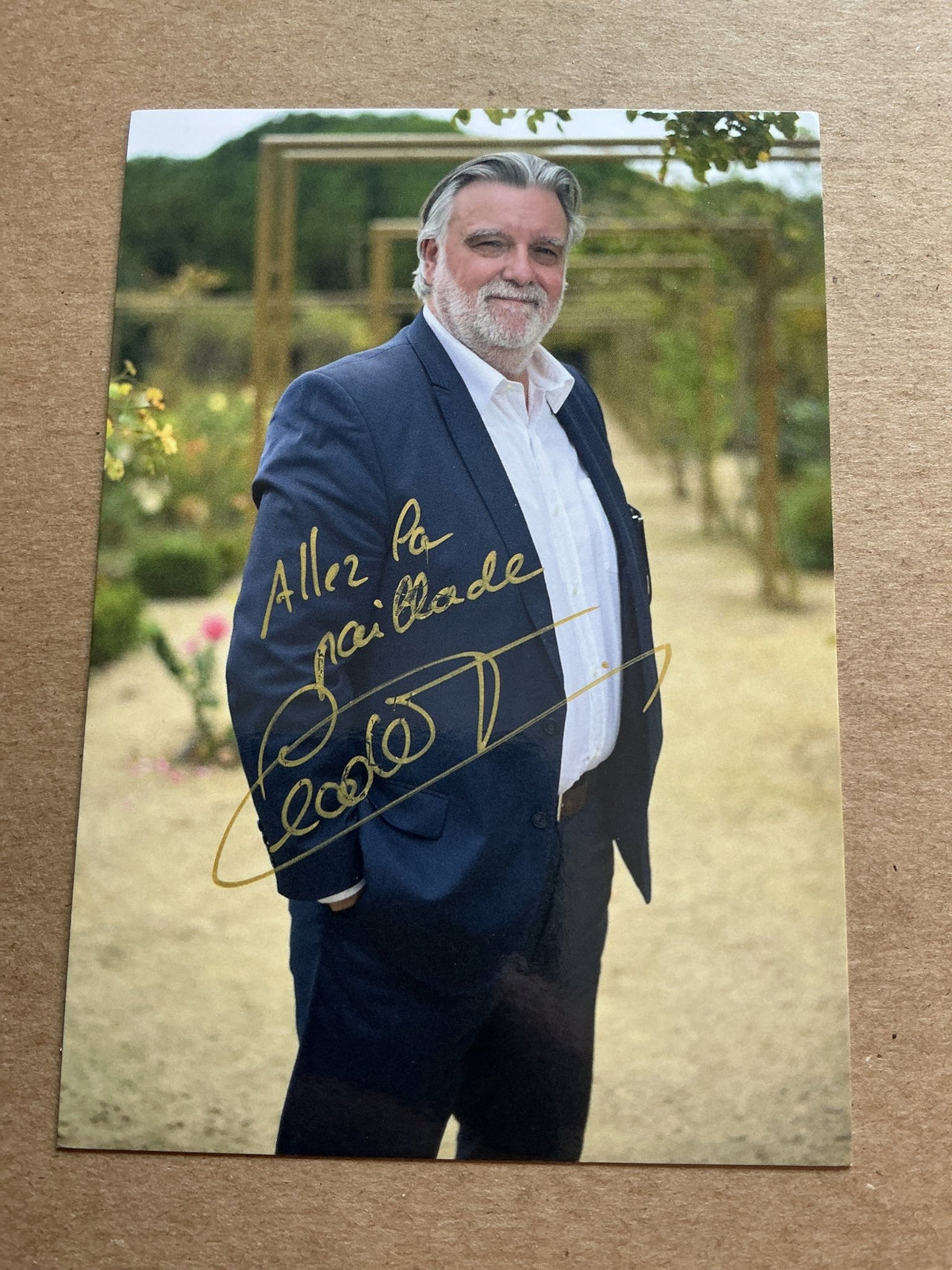 Laurent Nicollin, France 🇫🇷 Montpellier HSC 2024/25 hand signed - Autographs-World