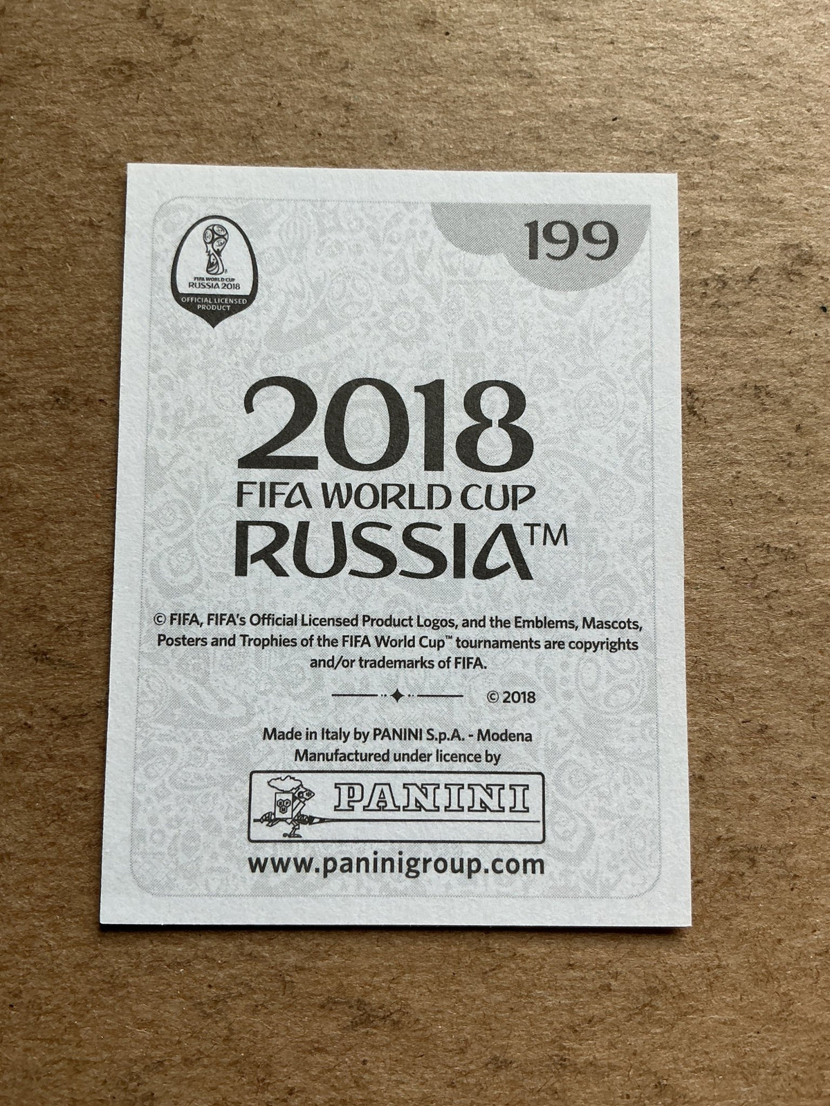 Layvin Kurzawa, France 🇫🇷 FIFA World Cup 2018 Panini hand signed - Autographs-World