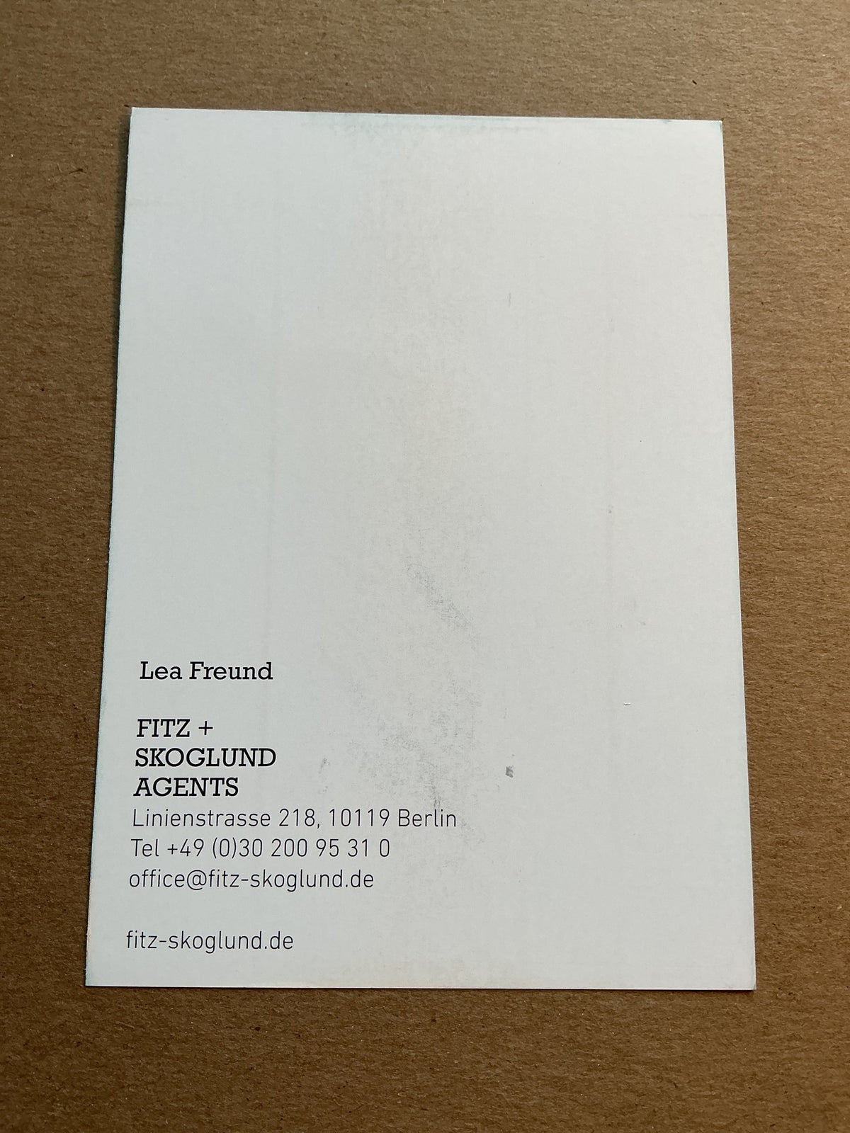 Lea Freund, Germany 🇩🇪 Actress 2024 hand signed - Autographs-World