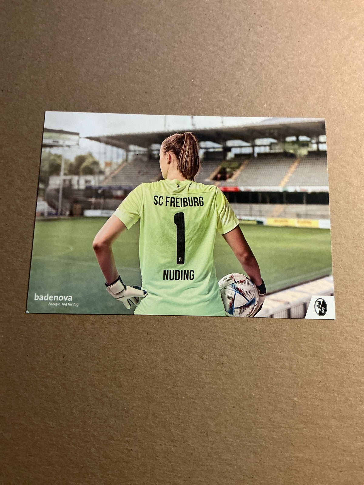 Lena Nuding, Germany 🇩🇪 SC Freiburg 2022/23 hand signed - Autographs-World