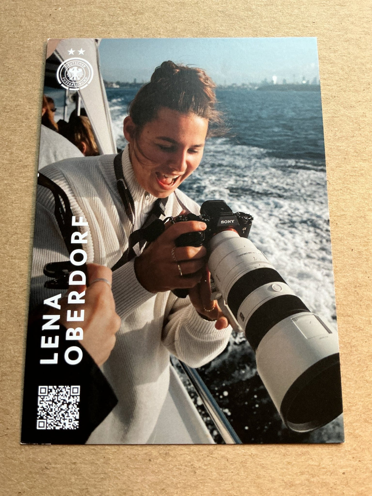 Lena Oberdorf, Germany 🇩🇪 Summer Olympics 2024 hand signed - Autographs-World