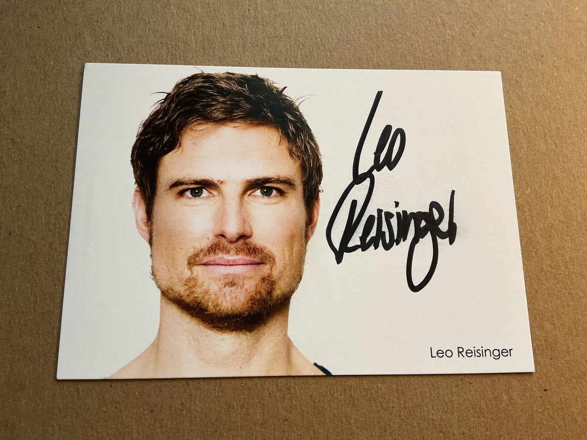 Leo Reisinger, Germany 🇩🇪 Actor 2024 hand signed - Autographs-World